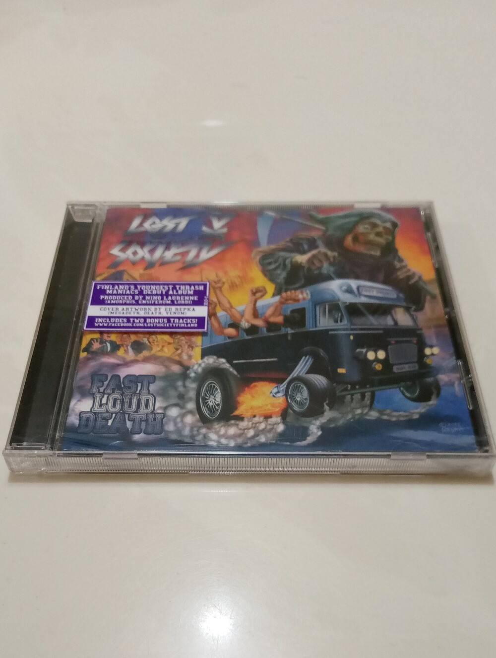 2/$5 NIP Lost Society Fast Loud Death 2013 CD